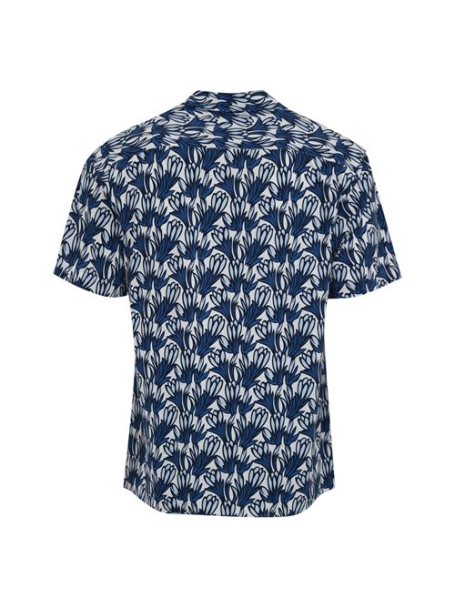 Camicia stile bowling con stampa floreale Xacus | 81626 ACT440MM001